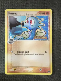 HORSEA - 50/101 - EX DRAGON FRONTIERS - COMMON - POKEMON CARD - STAMPED - Image 1