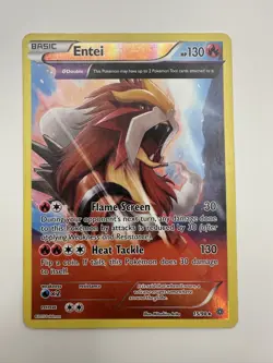 Pokemon TCG Entei Ancient Origins Holo Rare Card 15/98 2015 Reverse Holo Photos - Image 1