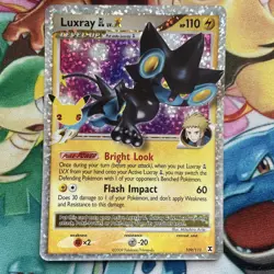 Pokemon TCG Luxray GL LV.X Celebrations Classic Collection Card 109/111 - Image 1