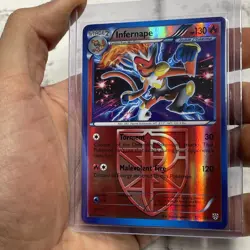 Infernape 17/135 Reverse Holo Pokemon TCG XY Team Plasma Storm LP/NM Rare Card - Image 2