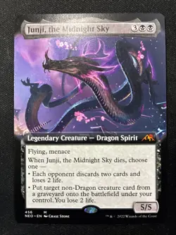MTG - Junji, the Midnight Sky (Extended Art) Kamigawa: Neon Dynasty - Image 1