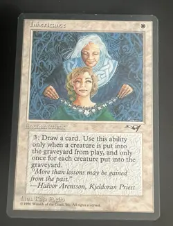 Inheritance Alliances Regular 1996 MTG - Magic The Gathering - Vintage - Image 1