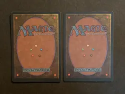 Magic: The Gathering Giant Strength 4th Edition 1995 MTG x2 - Image 2