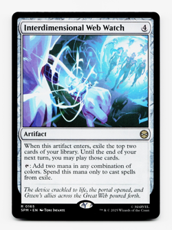 Interdimensional Web Watch [Marvel's Spider-Man] MTG Magic NM/M *Ships Now!* - Image 1