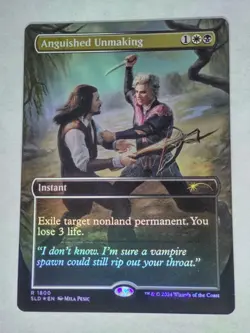 MTG Anguished Unmaking Secret Lair FOIL - SLD / 1800 - - Image 1