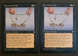 Magic: The Gathering Krovikan Fetish Ice Age 1995 MTG x2 - Image 1