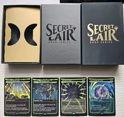Magic: The Gathering Secret Lair Showcase Neon Dynasty Neon Ink Foil Bosejiu MTG - Image 1