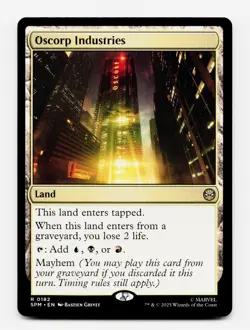 Oscorp Industries [Marvel's Spider-Man] MTG Magic NM/M 💧💀🔥 *Ships Now* - Image 1