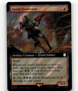 MTG Synth Eradicator (Extended Art) (Surge Foil) - Universes Beyond: Fallout - Image 1