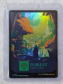 MTG Forest #291 Foil The Lost Caverns of Ixalan (LCI) Magic Card Land NM - Image 5