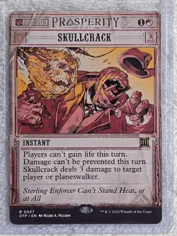 MTG Skullcrack Outlaws of Thunder Junction (OTJ) #27 Magic Card Rare NM - Image 4