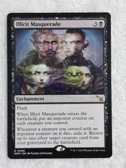 MTG Illicit Masquerade #88 Murders at Karlov Manor Magic Card Rare NM - Image 1