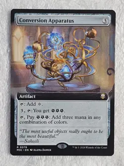 MTG Conversion Apparatus (Extended Art) Modern Horizons 3 #76 Card Rare NM - Image 1