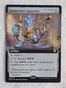 MTG Conversion Apparatus (Extended Art) Modern Horizons 3 #76 Card Rare NM - Image 2