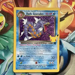 Dark Gyarados 8/82 Holo Rare 25th Anniversary Celebrations Pokemon TCG lot A - Image 1