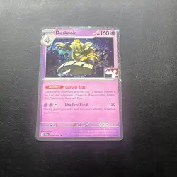 Play! Pokemon Prize Pack Series 7 Shrouded Fable Cosmo Holo 020/064 Dusknoir - Image 2