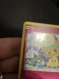 Pokemon TCG - Mimikyu Black Star Promo SM163 Holo - Sun & Moon Team Up Promo NM - Image 2