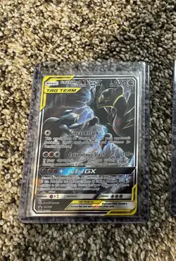 Garchomp & Giratina GX - SM193 - SM Black Star Promos LP-MP, English Pokemon - Image 1