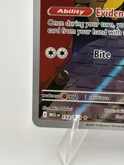 Gumshoos 153/132 Illustration Rare Pokemon Mega Evolution NM Or Better - Image 3