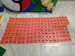 Vintage Pokemon Rose Art Set of 147 Rubber Stamps with Ash Carrying Case 1999 - Image 5