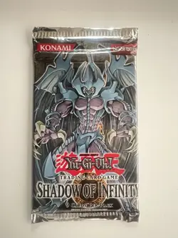 Yugioh Shadow Of Infinity Booster Pack Sealed Konami - Image 1