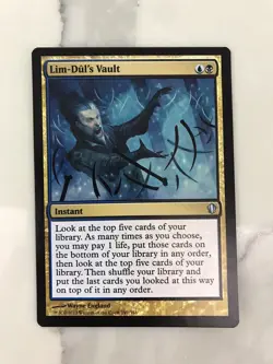 Lim-Dul's Vault MTG Magic the Gathering Card NM Near Mint Commander 2013 - Image 1