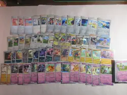 Complete Reverse Holo/Holo/EX Paldean Fates Set of Pokemon Cards NO SHINIES - Image 1
