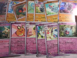 Complete Reverse Holo/Holo/EX Paldean Fates Set of Pokemon Cards NO SHINIES - Image 5