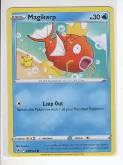 MAGIKARP REBEL CLASH SET POKEMON CARD 039/192 VG - Image 1
