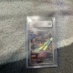 PSA 10 Pikachu AR 173/165 SV2a Scarlet & Violet Pokemon Card 151 Japanese TCG - Image 1