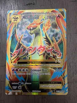 Mega Charizard EX - 101/108 - Pokemon Evolutions XY Full Art Ultra Rare Card NM - Image 1