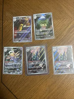 Pokemon Mega Evolution Illustration Rare 5 Card Lot NM - Image 1