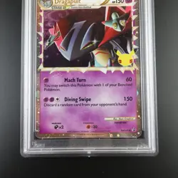 PSA 10 Dragapult SWSH 132 Pokemon Celebrations Promo Holo Graded Card - Image 3