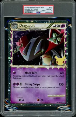 PSA 10 Dragapult Holo SWSH132 Celebrations 2021 Jumbo Oversized Pokemon Card - Image 1