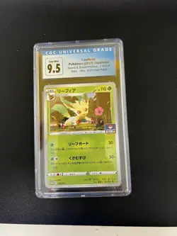 Pokemon Graded Cards Leafeon, Crabominable, Tangela, Raboot - Image 2