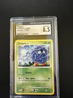 Pokemon Graded Cards Leafeon, Crabominable, Tangela, Raboot - Image 4
