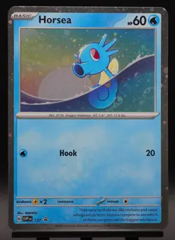 Horsea SVP 137 Black Star Promo Stellar Crown Pokemon Card NM - Image 1