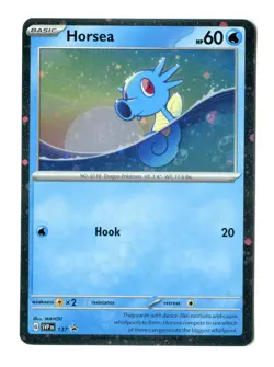 Horsea SVP 137 Black Star Promo Stellar Crown Pokemon Card NM - Image 3