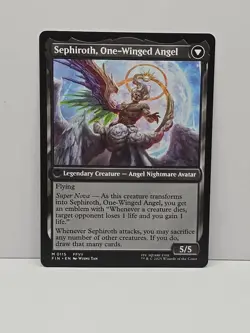 Magic the Gathering Final Fantasy Sephiroth Fabled Soldier Non-Foil Mythic 0115 - Image 5