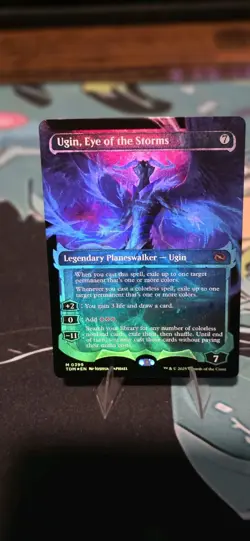 Ugin, Eye of the Storms (Showcase) Tarkir: Dragonstorm Foil - Image 1
