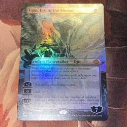 Ugin, Eye Of The Storms X1 Mtg Tarkir Dragonstorm Nm Foil Borderless - Image 1