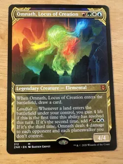 MTG - Omnath, Locus of Creation - Showcase - Zendikar Rising - Image 1