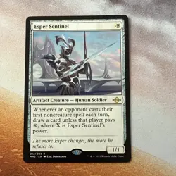 Magic the Gathering Esper Sentinel Modern Horizons 2, Regular Rare 012 NM - Image 1