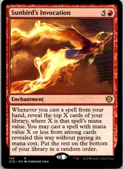 Magic the Gathering Sunbird's Invocation Starter Commander Decks MTG Free Ship! - Image 1