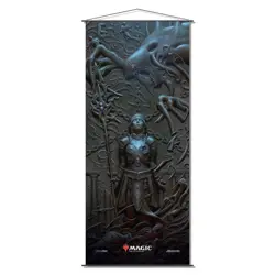 Ultra Pro MTG Theros Beyond Death Elspeth's Nightmare Wall Scroll 16 x 37.4" - Image 1