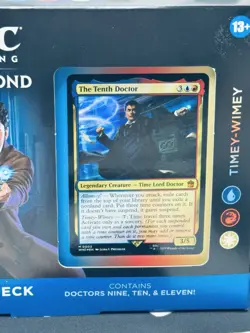 Magic The Gathering Timey Wimey Dr. Who Commander Deck Universes Beyond Sealed - Image 2