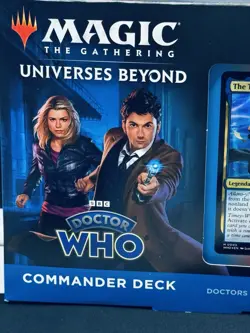 Magic The Gathering Timey Wimey Dr. Who Commander Deck Universes Beyond Sealed - Image 3