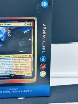 Magic The Gathering Timey Wimey Dr. Who Commander Deck Universes Beyond Sealed - Image 4