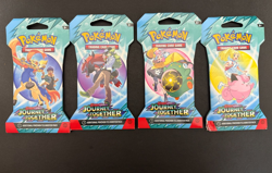 Pokemon Journey Together Booster Pack LOT of 4 BRAND NEW - Image 1