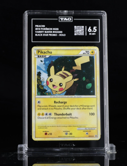 Pokemon Pikachu HeartGold & SoulSilver Holo Promo HGSS03 Tag 6.5 EX MT+ - Image 1
